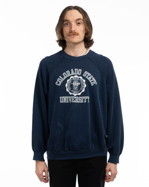 80’s Colorado State University Crewneck - XXL