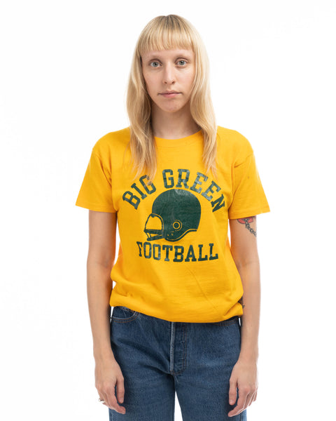 70’s Football Champion Blue Bar Tee - Small