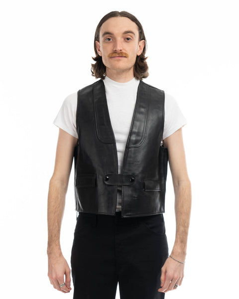 80’s Schott Leather Vest - Large