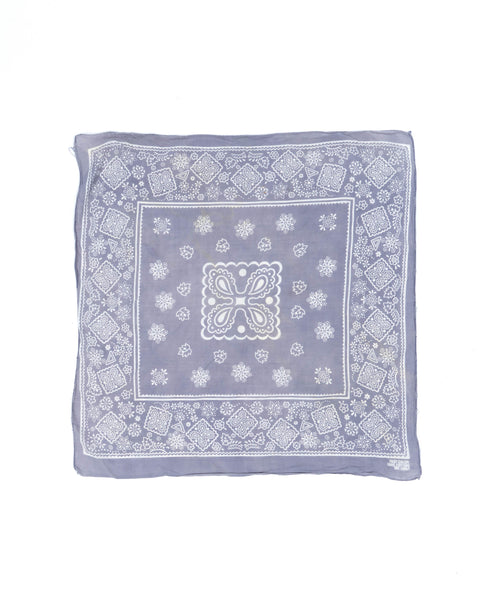 60’s Faded Grey Bandana - OS