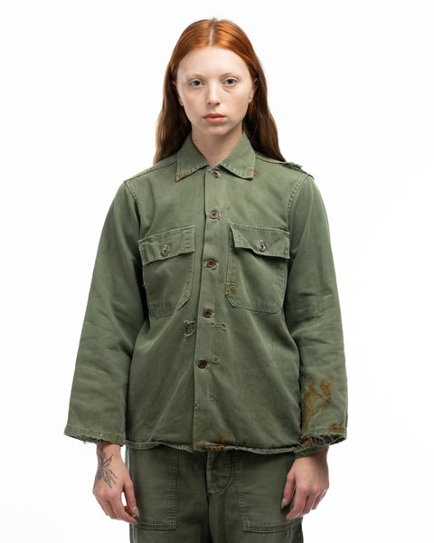 50’s Laurel Wreath Baker Shirt - Medium
