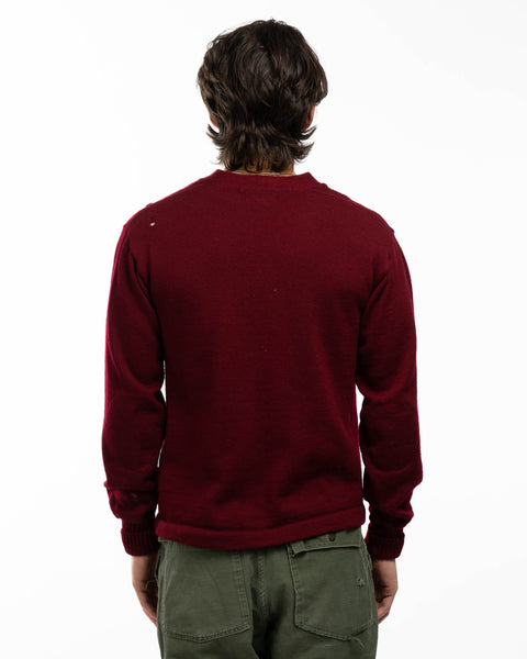 50’s Wool Collegiate Cardigan - Medium