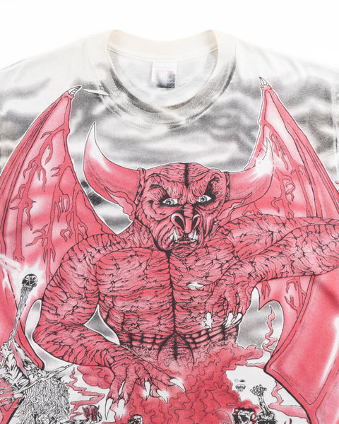 90's All Over Print Demon Tee - XL