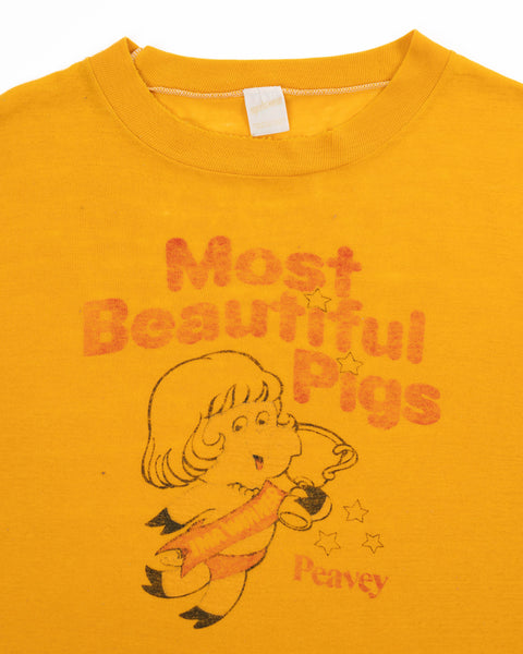 70’s Most Beautiful Pigs Tee - Medium