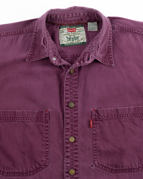 90’s Levi’s Garment Dyed Button-Up - Large
