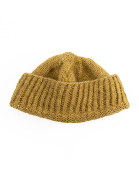 70’s Handmade Knit Wool Beanie - Small