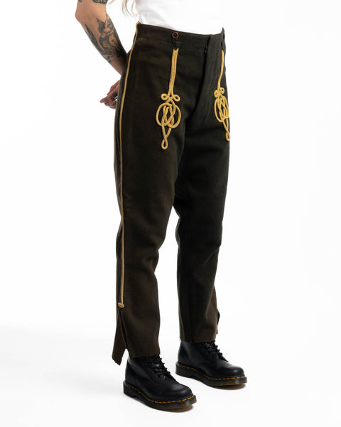 30’s Wool Costume Trousers - 28” x 26”