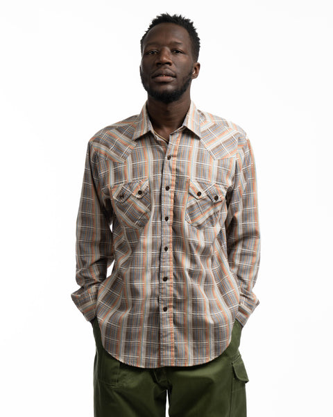 70’s Sawtooth Western Button-Up - Large