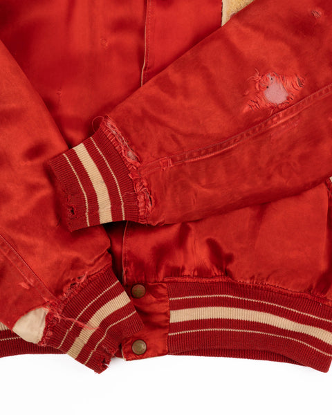 50’s Reversible Satin Bomber - Medium