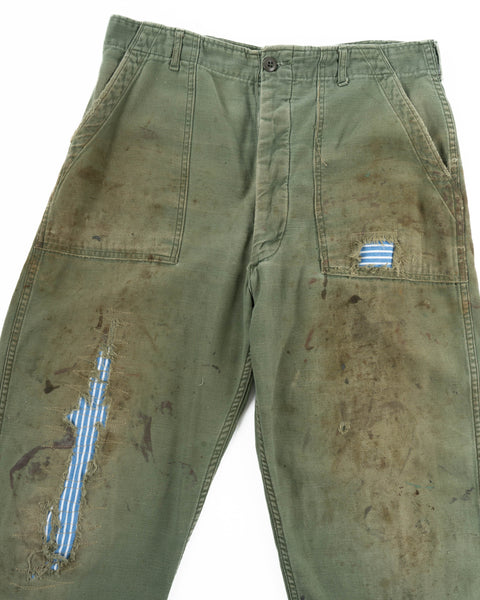 60’s Repaired OG-107 Trousers - 34” x 28.5”
