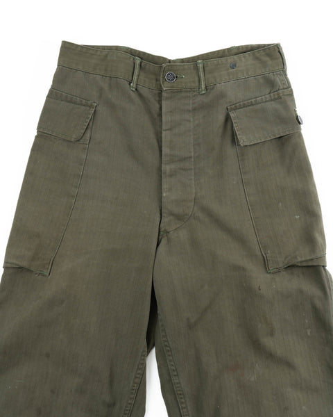 50’s HBT Trousers - 29” x 30”