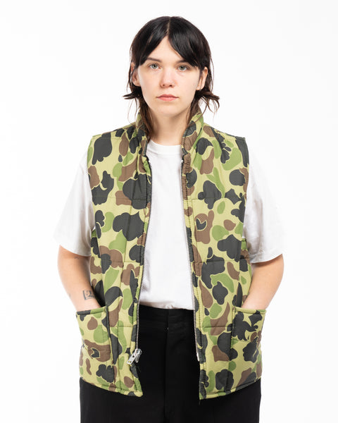 80’s Camo Vest - Medium