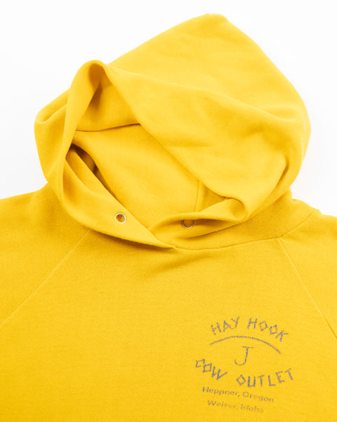 80’s Yellow Cow Outlet Hoodie - Medium