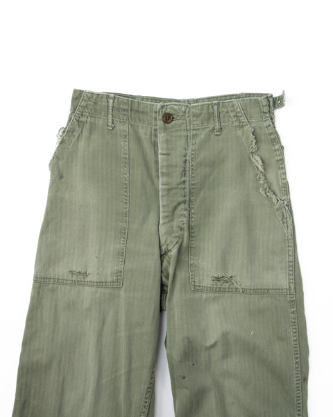 40’s HBT Field Pants - 27” x 29.5”