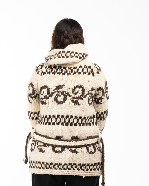 70’s Homemade Hooded Cowichan - Medium