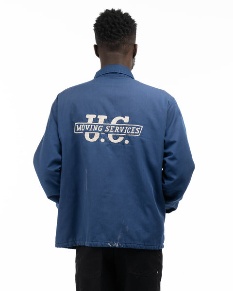 70’s Chain-Stitched Moving Services Jacket - XL