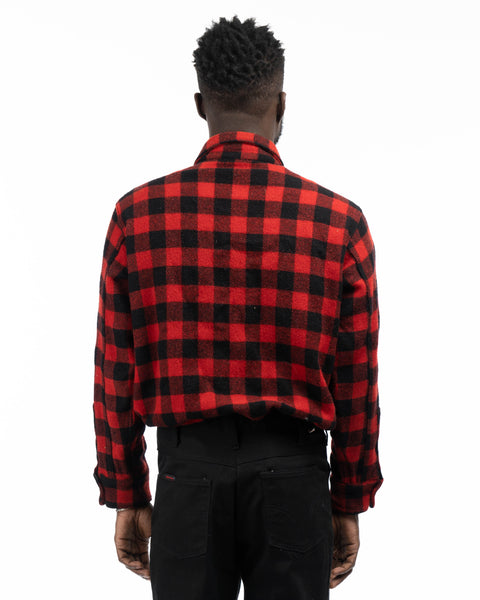 30’s Woolrich Quarter-Zip Flannel - Large