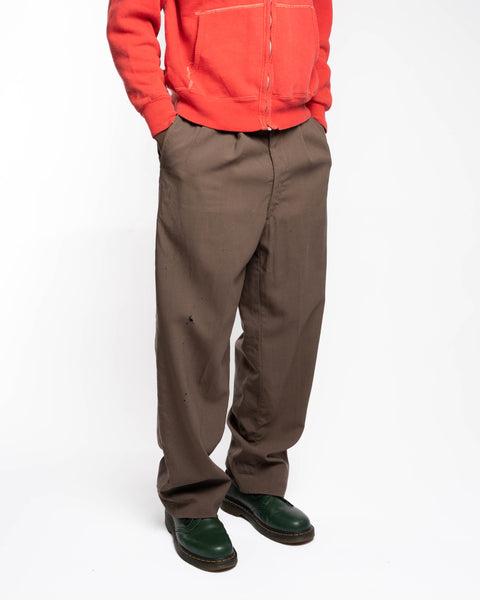 40’s Pleated Wool Trousers - 28” x 29.5”