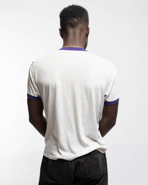 80’s Basketball Ringer Tee - Medium