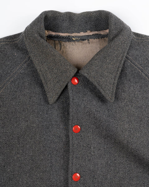 50’s Lined Wool Varsity Jacket - Medium