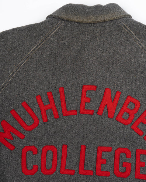 50’s Lined Wool Varsity Jacket - Medium