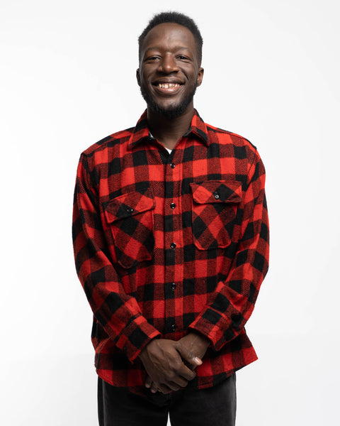 60’s King Kole Heavy Wool Flannel - Large