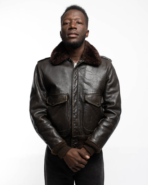 80’s Schott G-1 Bomber - Medium