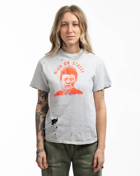 80’s High on Stress Tee - XS
