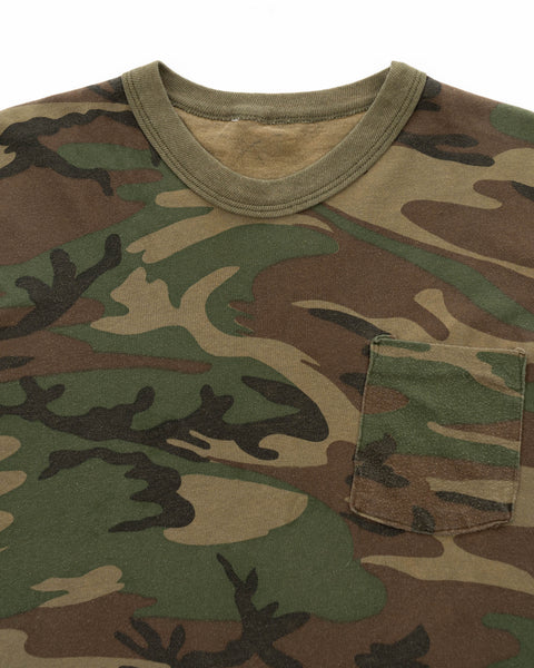 80’s Camo Pocket Tee - Medium