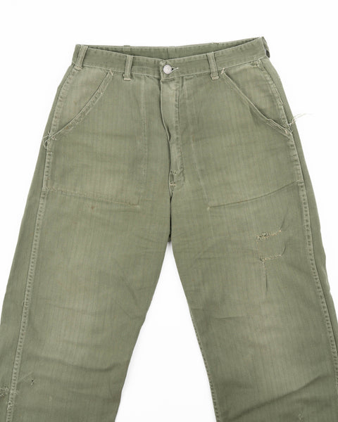 50’s HBT 13 Star Baker Pants - 27” x 27.5”
