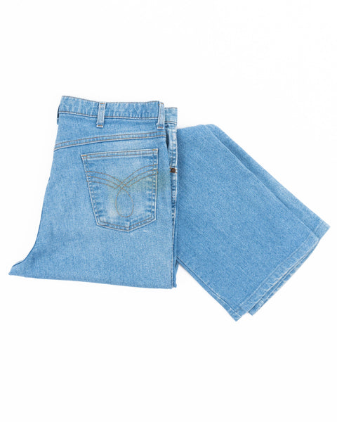 80’s Plain Pockets Denim - 38” x 31”