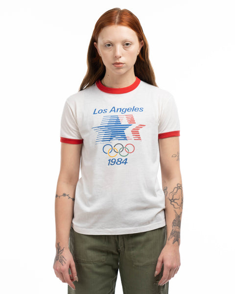 80’s Levi's LA Olympics Ringer Tee - Small