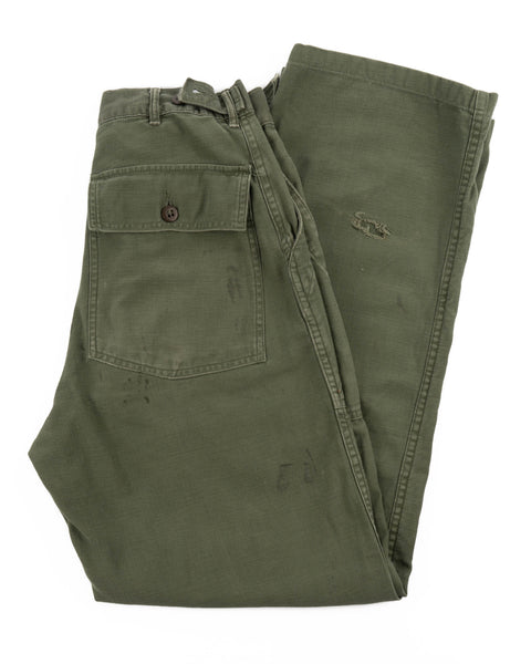 60’s OG-107 Utility Trousers - 26” x 30”