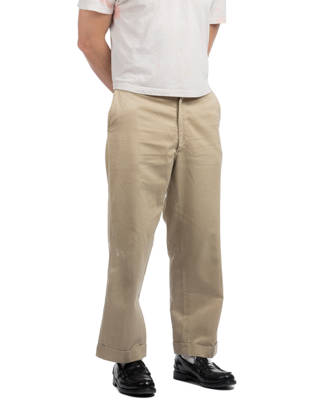 50's Klondike King Khaki Trousers - 32" x 27"