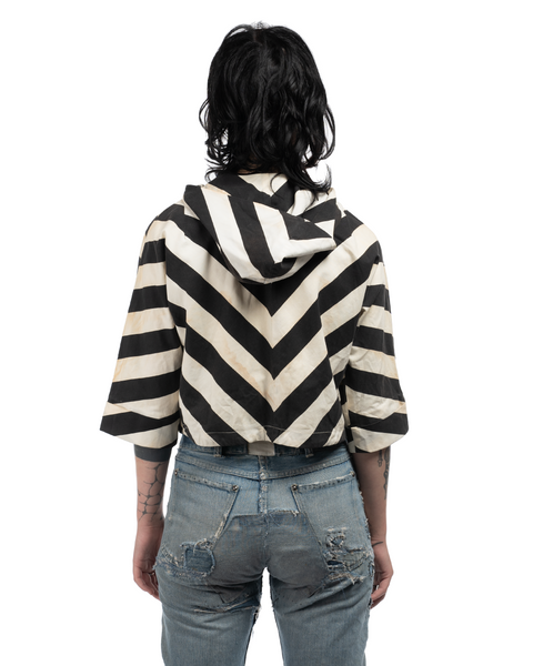 50's Striped Mini Jacket - Small