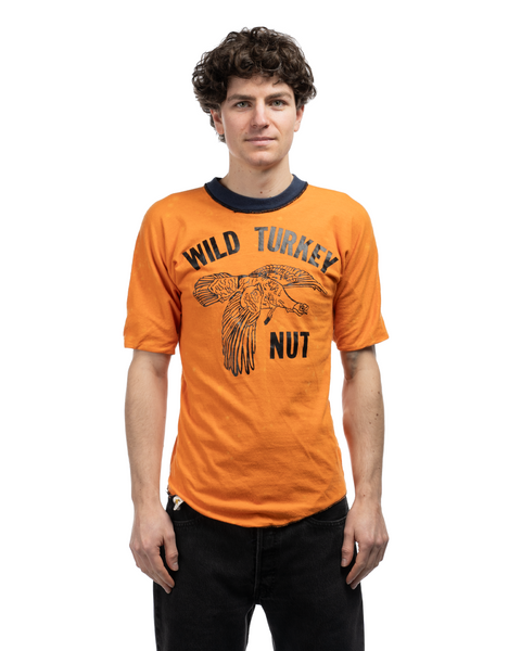 70's Russell Reversible Nut Tee - Medium