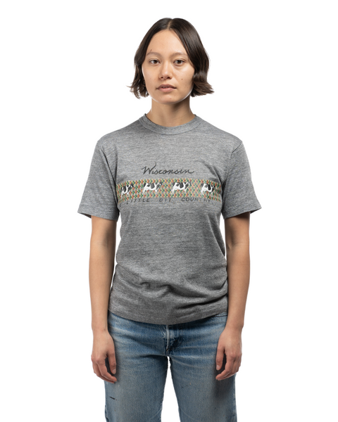 70's Wisconsin Cow Tee - Small