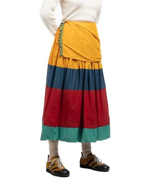 Antique Paneled Skirt - 24" x 33"