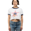 60's Cropped Star Tee - Medium