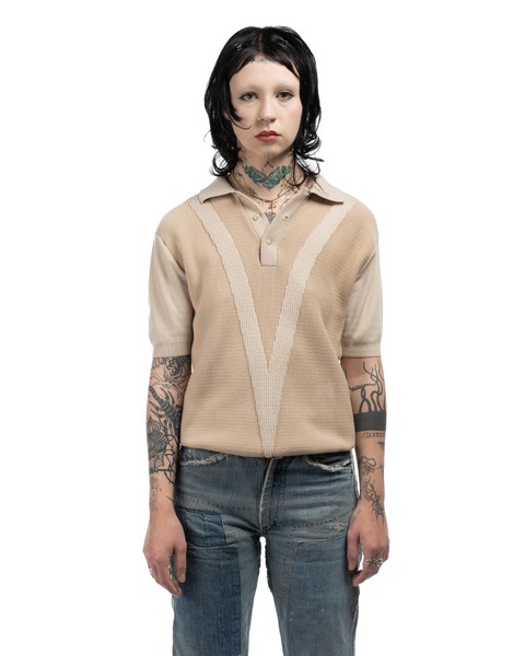 50's Knit Polo - Medium