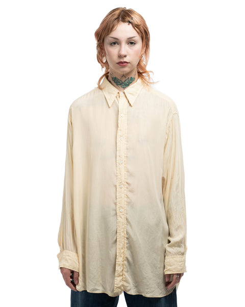 30's Silk Shirt - Large