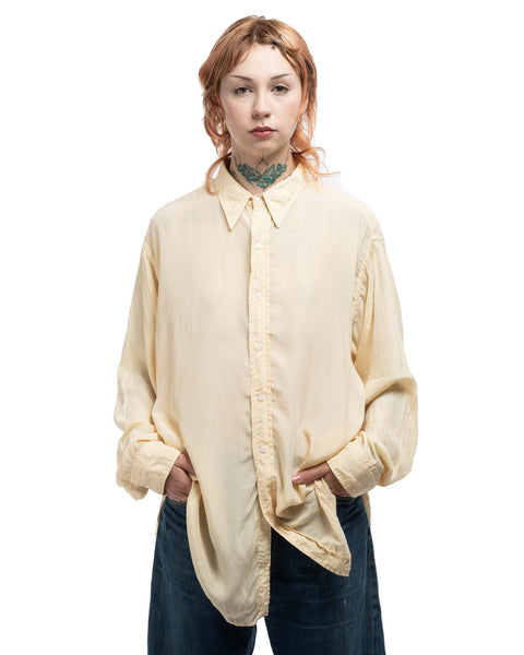 30's Silk Shirt - Large