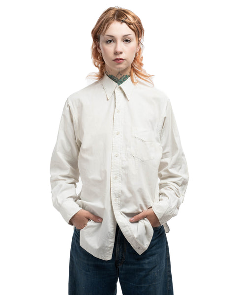 40's Repaired Button-up Shirt - Medium