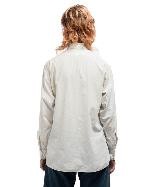 40's Repaired Button-up Shirt - Medium