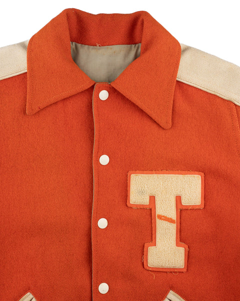 60's Texas Varsity Jacket - Medium