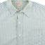 40's Striped Button-up Shirt - Medium