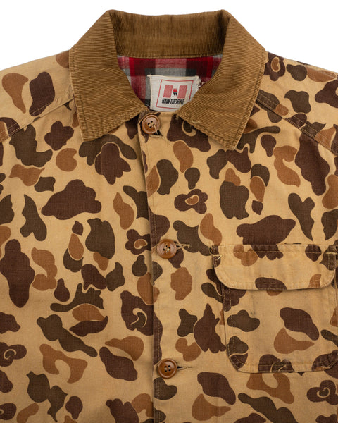 70's Camo Hunting Jacket - Medium