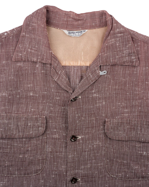 60's Loop Collar Shirt - Medium