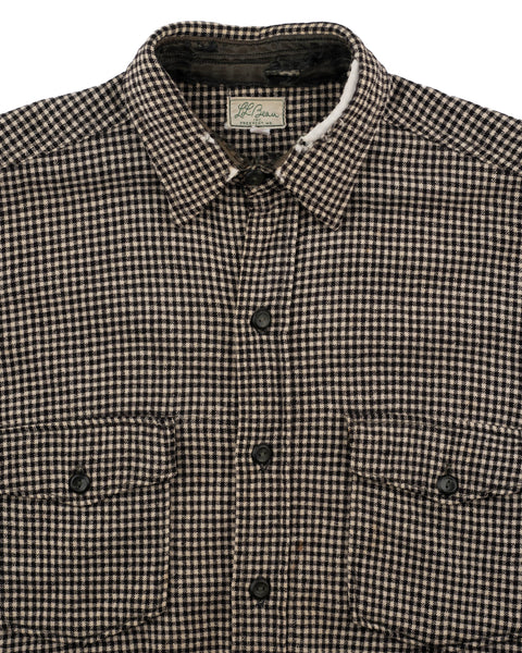 60's Thrashed LL Bean Flannel - Large