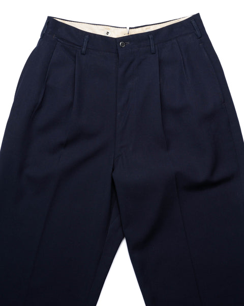 60's Pleated Trousers - 28” x 30”